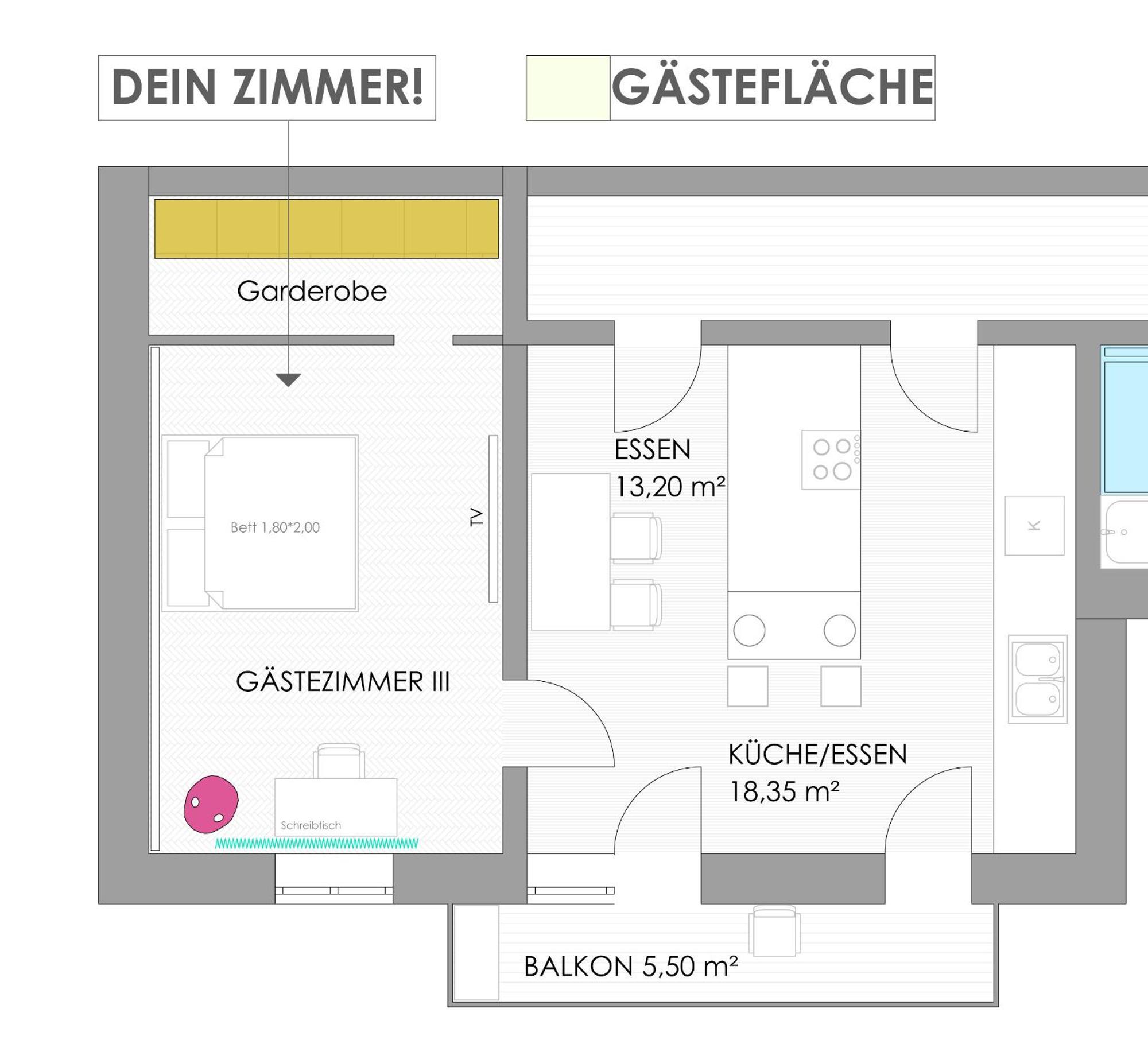 Homestay Sonniges Mit Balkon Im Herzen Mannheims Mannheim